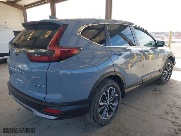 2022 Honda CR-V Hybrid EX-L with VIN 5J6RT6H88NL032688, listed as a IAAI auction lot 41896541 with 50,685 mi miles. Bid and sale history available at carsss.com. Image 4.