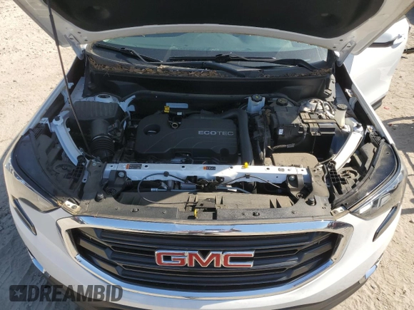 2019 GMC Terrain SLE with VIN 3GKALMEV0KL257452, listed as a Copart auction lot 53552855 with 32,464 mi miles and Salvage Title. Bid and sale history available at carsss.com. Image 11.