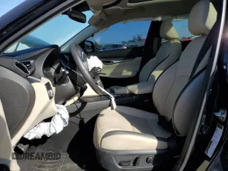 2022 Infiniti QX50 LUXE with VIN 3PCAJ5BA1NF111458, listed as a Copart auction lot 87882415 with 21,855 mi miles and Non Repairable. Bid and sale history available at carsss.com. Image 7.