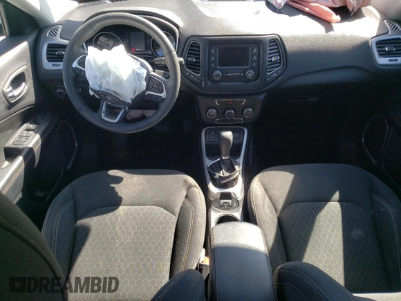 2018 Jeep Compass Sport with VIN 3C4NJCAB0JT462809, listed as a Copart auction lot 49535175 with 79,164 mi miles and Salvage Title. Bid and sale history available at carsss.com. Image 8.