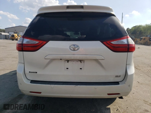 2017 Toyota Sienna XLE Auto Access Seat with VIN 5TDYZ3DC2HS790411, listed as a Copart auction lot 52099465 with 110,318 mi miles and Clean Title. Bid and sale history available at carsss.com. Image 6.