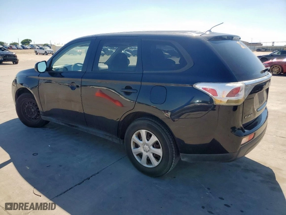 2014 Mitsubishi Outlander ES with VIN JA4AD2A31EZ004987, listed as a Copart auction lot 54104165 with 125,532 mi miles and Clean Title. Bid and sale history available at carsss.com. Image 2.