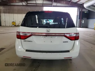 2011 Honda Odyssey Touring Elite with VIN 5FNRL5H90BB083092, listed as a Copart auction lot 54178785 with 135,765 mi miles and Salvage Title. Bid and sale history available at DreamBid. Image 6.