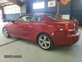 2012 Lexus IS 250 C with VIN JTHFF2C29C2526040, listed as a Copart auction lot 71417364 with 153,210 mi miles and Salvage title. Bid and sale history available at DreamBid. Image 2.