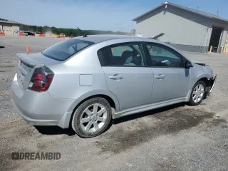2012 Nissan Sentra SR with VIN 3N1AB6AP3CL622096, listed as a Copart auction lot 57692185 with 42,723 mi miles and Salvage title. Bid and sale history available at DreamBid. Image 3.
