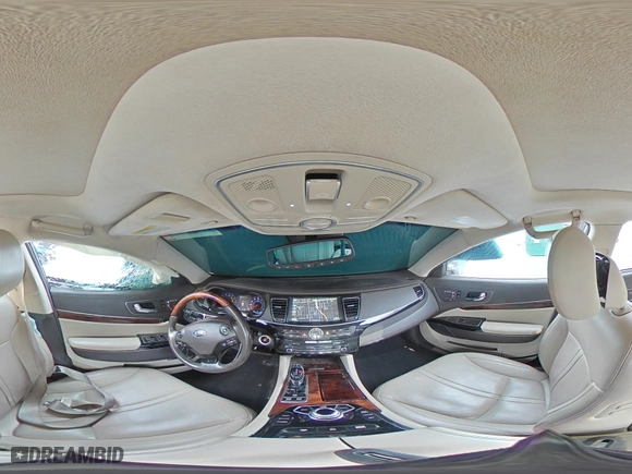 2017 Kia K900 Luxury with VIN KNALU4D36H6035550, listed as a Copart auction lot 50064555 with 102,212 mi miles and Salvage Title. Bid and sale history available at carsss.com. Image 13.
