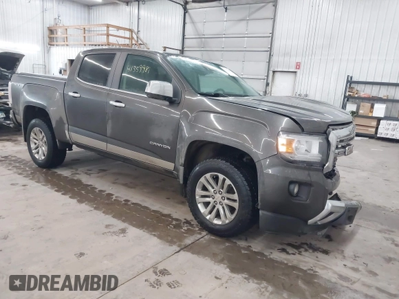 2019 GMC Canyon 4WD SLT with VIN 1GTG6DEN8K1356749, listed as a IAAI auction lot 41359981 with 85,461 mi miles. Bid and sale history available at carsss.com. Image 1.