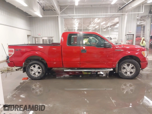 2010 Ford F-150 XL with VIN 1FTEX1EW4AKE80389, listed as a IAAI auction lot 41257745 with 214,968 mi miles. Bid and sale history available at carsss.com. Image 13.