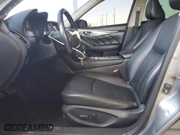 2015 Infiniti Q50 Premium with VIN JN1BV7AP4FM352677, listed as a Copart auction lot 51815065 with 115,849 mi miles and Salvage Title. Bid and sale history available at carsss.com. Image 7.