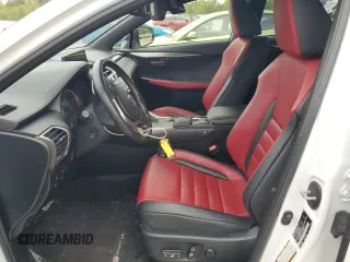 2020 Lexus NX 300 F Sport with VIN JTJSARDZ2L5017275, listed as a Copart auction lot 52340195 with 49,882 mi miles and Salvage title. Bid and sale history available at DreamBid. Image 7.