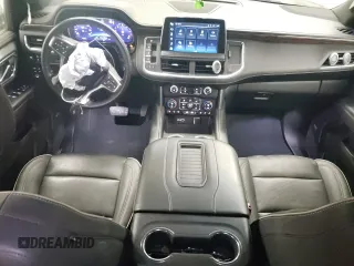 2023 Chevrolet Tahoe Premier with VIN 1GNSKSKD3PR315306, listed as a Copart auction lot 85726424 with 37,199 mi miles and Salvage title. Bid and sale history available at DreamBid. Image 8.