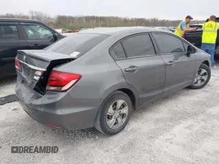 2014 Honda Civic Sedan LX with VIN 19XFB2F55EE029480, listed as a IAAI auction lot 42039784 with 138,734 mi miles. Bid and sale history available at carsss.com. Image 4.