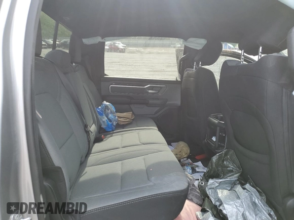 2022 Ram 1500 Big Horn with VIN 1C6RRFFG1NN461553, listed as a Copart auction lot 56664505 with 34,926 mi miles and Salvage title. Bid and sale history available at DreamBid. Image 10.