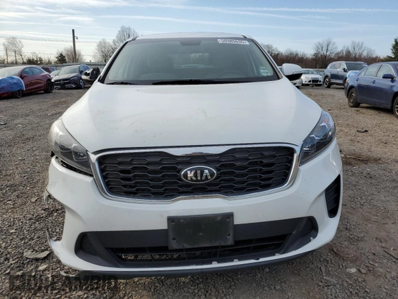 2019 Kia Sorento LX V6 with VIN 5XYPGDA5XKG506332, listed as a Copart auction lot 50985635 with 81,238 mi miles and Salvage Title. Bid and sale history available at carsss.com. Image 5.