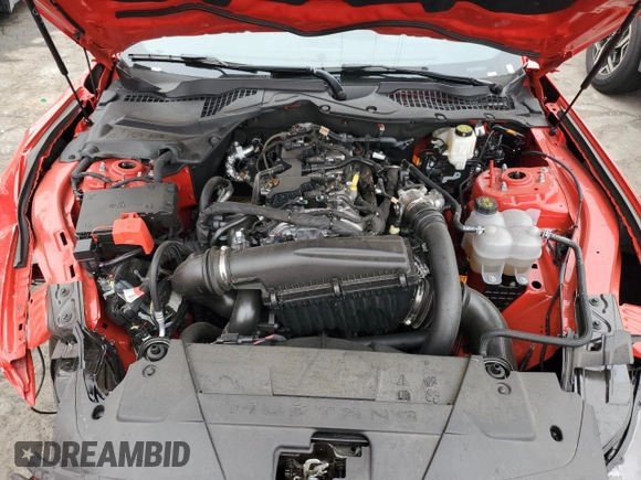 2024 Ford Mustang EcoBoost with VIN 1FA6P8TH1R5141252, listed as a Copart auction lot 62332025 with 13,621 mi miles and Clean title. Bid and sale history available at DreamBid. Image 11.