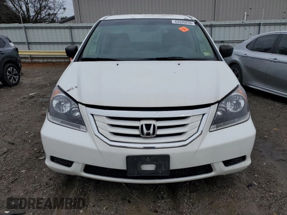 2009 Honda Odyssey LX z VIN 5FNRL38259B019504, wystawiony jako Copart lot #43426255 z przebiegiem 264 606 mil mil oraz Czysty tytuł • Clean title. Historia ofert i sprzedaży dostępna na DreamBid. Obrazek 5.