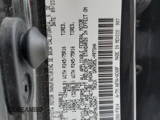 2023 Toyota Tacoma SR z VIN 3TMCZ5AN2PM636047, wystawiony jako Copart lot #55174225 z przebiegiem 15 913 mil mil oraz Szkoda całkowita • Salvage title. Historia ofert i sprzedaży dostępna na DreamBid. Obrazek 12.