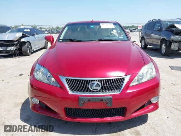 2010 Lexus IS 250 C z VIN JTHFF2C26A2511427, wystawiony jako IAAI lot #42249468 z przebiegiem 117 787 mil mil oraz . Historia ofert i sprzedaży dostępna na DreamBid. Obrazek 12.