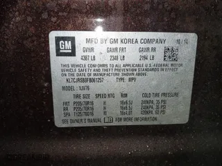 2015 Chevrolet Trax LT with VIN KL7CJRSB0FB061257, listed as a IAAI auction lot 41663816 with 148,157 mi miles. Bid and sale history available at carsss.com. Image 9.