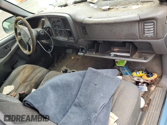 2006 Chevrolet Silverado 1500 Work Truck with VIN 1GCEC14X56Z287706, listed as a Copart auction lot 56280385 with Not Provided miles and Clean Title. Bid and sale history available at DreamBid. Image 8.