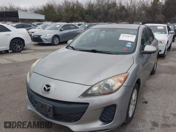 2012 Mazda Mazda3 i Touring with VIN JM1BL1L7XC1664299, listed as a IAAI auction lot 41568259 with 198,926 mi miles. Bid and sale history available at carsss.com. Image 6.