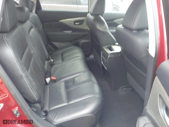 2015 Nissan Murano SL with VIN 5N1AZ2MH7FN244256, listed as a IAAI auction lot 41849967 with 85,930 mi miles. Bid and sale history available at carsss.com. Image 8.
