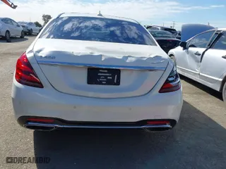 2018 Mercedes-Benz S-Class S 450 with VIN WDDUG6GB0JA354755, listed as a IAAI auction lot 41686139 with 119,876 mi miles. Bid and sale history available at carsss.com. Image 16.