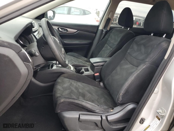 2015 Nissan Rogue S with VIN 5N1AT2MLXFC842844, listed as a Copart auction lot 86340594 with 199,535 mi miles and Salvage Title. Bid and sale history available at carsss.com. Image 7.