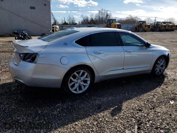 2014 Chevrolet Impala LTZ with VIN 2G1155S36E9101768, listed as a Copart auction lot 46809825 with 158,063 mi miles and Salvage Title. Bid and sale history available at DreamBid. Image 3.