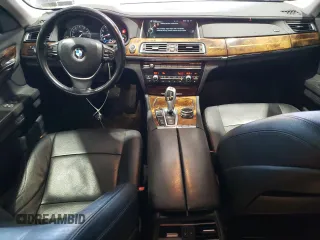 2014 BMW 7 Series 740Li xDrive with VIN WBAYF4C59ED281857, listed as a Copart auction lot 46331045 with 154,696 mi miles and Salvage Title. Bid and sale history available at carsss.com. Image 8.