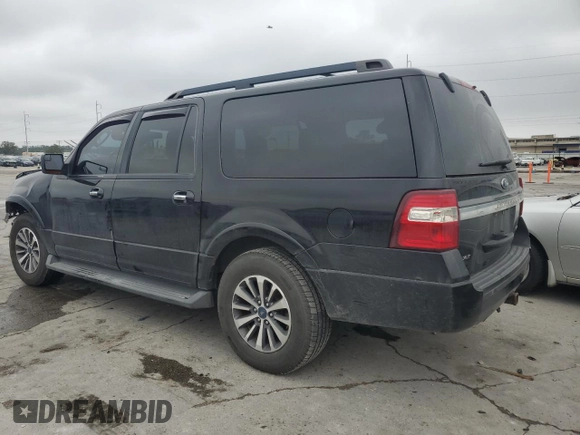 2016 Ford Expedition EL XLT with VIN 1FMJK1HT9GEF23528, listed as a Copart auction lot 82247574 with 185,529 mi miles and Salvage Title. Bid and sale history available at carsss.com. Image 2.