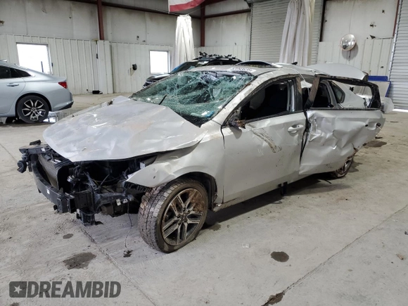 2019 Kia Forte S with VIN 3KPF34AD8KE063903, listed as a Copart auction lot 52093635 with 0 mi miles and Non Repairable. Bid and sale history available at carsss.com. Image 1.