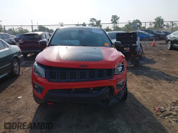 2018 Jeep Compass Trailhawk with VIN 3C4NJDDBXJT212723, listed as a IAAI auction lot 42469638 with 108,000 mi miles and . Bid and sale history available at DreamBid. Image 12.