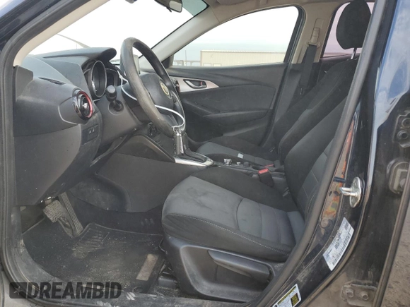 2016 Mazda CX-3 Sport with VIN JM1DKFB77G0132143, listed as a Copart auction lot 52947545 with 171,640 mi miles and Salvage Title. Bid and sale history available at DreamBid. Image 7.