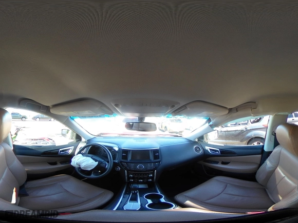 2017 Nissan Pathfinder SV with VIN 5N1DR2MNXHC913489, listed as a IAAI auction lot 41348069 with 86,353 mi miles. Bid and sale history available at carsss.com. Image 19.