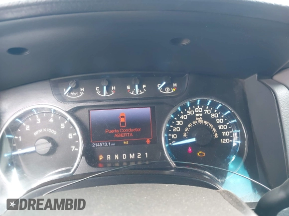 2012 Ford F-150 XL with VIN 1FTFW1EF4CFB93220, listed as a IAAI auction lot 42201653 with 214,573 mi miles and . Bid and sale history available at DreamBid. Image 7.
