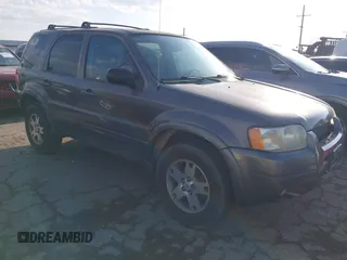 2003 Ford Escape Limited with VIN 1FMCU04173KC86678, listed as a IAAI auction lot 42747038 with 149,376 mi miles and . Bid and sale history available at DreamBid. Image 1.