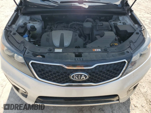 2013 Kia Sorento SX with VIN 5XYKWDA29DG374489, listed as a Copart auction lot 61231695 with 162,579 mi miles and Non repairable. Bid and sale history available at DreamBid. Image 12.