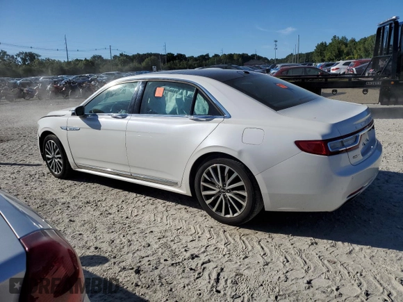 2017 Lincoln Continental Select with VIN 1LN6L9TPXH5623344, listed as a Copart auction lot 70381884 with 83,624 mi miles and Salvage title. Bid and sale history available at DreamBid. Image 2.