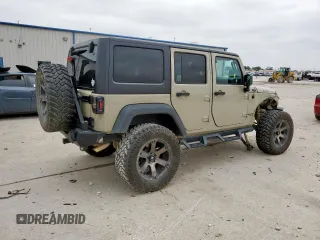 2017 Jeep Wrangler Unlimited Rubicon with VIN 1C4BJWFG1HL667974, listed as a Copart auction lot 59470365 with 22,241 mi miles and Salvage title. Bid and sale history available at DreamBid. Image 3.