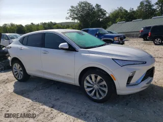 2024 Buick Envista Avenir with VIN KL47LCE25RB066623, listed as a Copart auction lot 68018374 with 6,624 mi miles and Salvage Title. Bid and sale history available at carsss.com. Image 4.