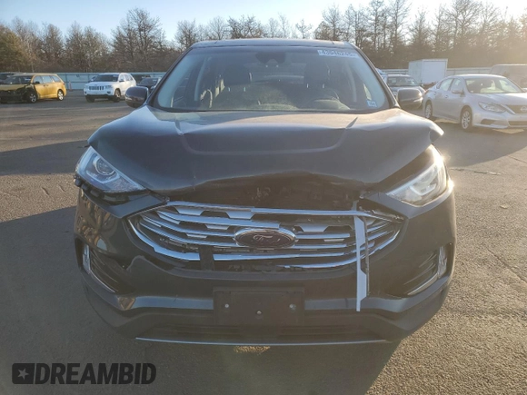 2019 Ford Edge SEL with VIN 2FMPK4J97KBC56162, listed as a Copart auction lot 43046245 with 34,807 mi miles and Non repairable. Bid and sale history available at DreamBid. Image 5.