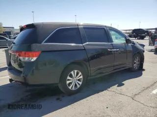 2014 Honda Odyssey EX-L with VIN 5FNRL5H6XEB129098, listed as a Copart auction lot 52211625 with Not Provided miles and Salvage Title. Bid and sale history available at carsss.com. Image 3.