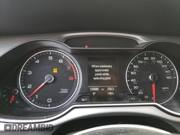 2016 Audi allroad Premium Plus with VIN WA1UFAFL4GA017938, listed as a Copart auction lot 72887364 with 133,680 mi miles and Salvage Title. Bid and sale history available at carsss.com. Image 9.