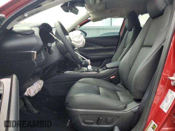 2023 Mazda CX-30 S Carbon Edition with VIN 3MVDMBCM7PM551693, listed as a Copart auction lot 60330865 with 22,557 mi miles and Salvage title. Bid and sale history available at DreamBid. Image 7.