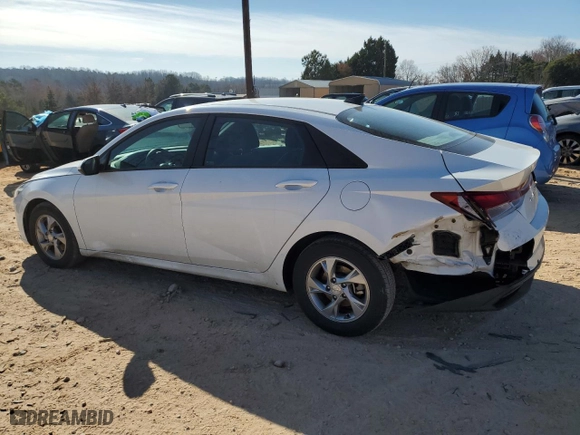 2021 Hyundai Elantra SE with VIN 5NPLL4AG6MH038185, listed as a Copart auction lot 46758205 with 82,248 mi miles and Salvage Title. Bid and sale history available at carsss.com. Image 2.
