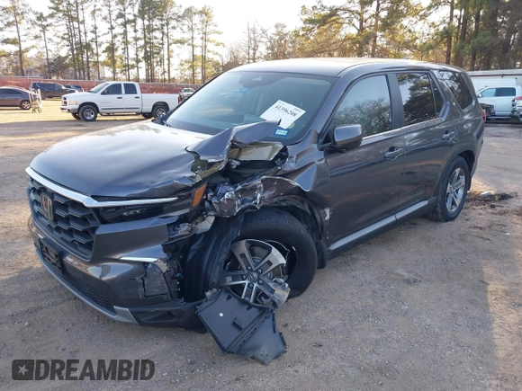 2023 Honda Pilot EX-L with VIN 5FNYG1H5XPB044829, listed as a IAAI auction lot 41396208 with 15,277 mi miles and . Bid and sale history available at DreamBid. Image 19.