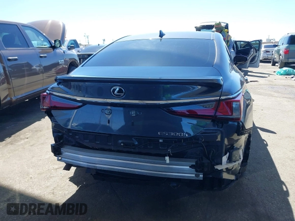 2024 Lexus ES with VIN 58ADA1C17RU044211, listed as a IAAI auction lot 41824731 with 36,048 mi miles. Bid and sale history available at carsss.com. Image 16.