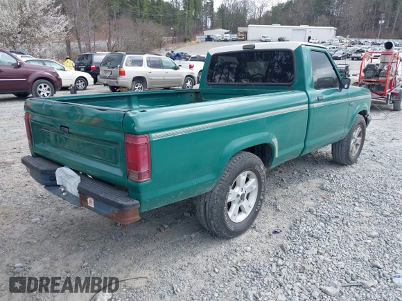 1992 Ford Ranger with VIN 1FTCR10U9NUC64555, listed as a IAAI auction lot 41721742 with 13,360 mi miles. Bid and sale history available at carsss.com. Image 4.