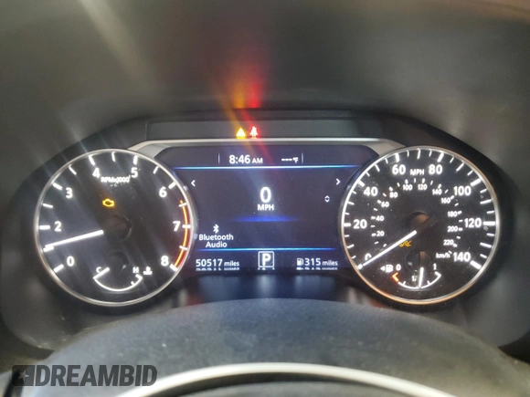 2024 Nissan Altima SV with VIN 1N4BL4DV7RN304090, listed as a Copart auction lot 65217425 with 50,517 mi miles and Clean title. Bid and sale history available at DreamBid. Image 9.